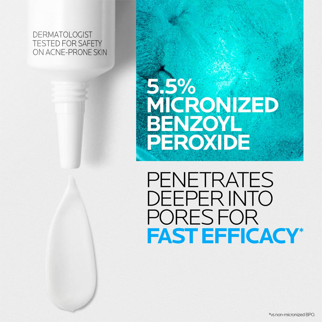 Effaclar BPO Multi-Target Acne Treatment with 5.5% Benzoyl Peroxide